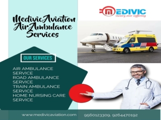 Medivic Air Ambulance Services in Vellore and Bhubaneswar for Prompt Shifting of Serious Ones