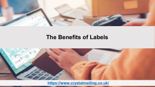 The Benefits of Labels