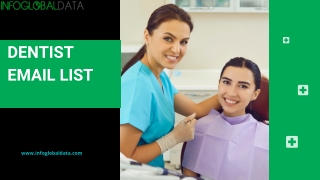 Dentist Email List | 100% Opt-In List of Dentists