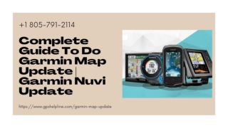 Get Instant Garmin Map Update Help 1-8057912114 Garmin Helpline