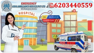 Get the best Air Ambulance Service at a low cost |ASHA