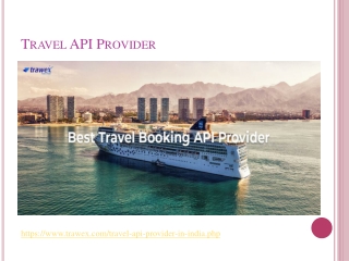 Travel API Provider