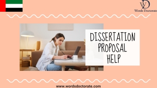 Dissertation Proposal Help - Words Doctorate