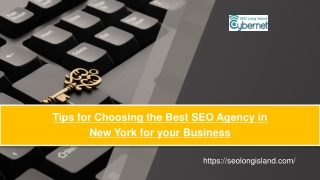 Tips for Choosing the Best SEO Agency in New York for your Business