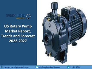US Rotary Pump Market Share 2022: Industry Analysis, Price Trends, Size, Growth
