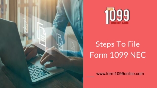 New 1099 NEC Form - 1099 NEC Fillable Form Online