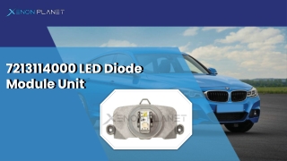 BMW 63117398766 LED Diode Module Unit