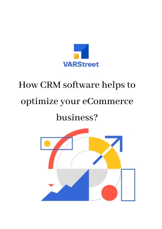 How CRM software helps to optimize your eCommerce business