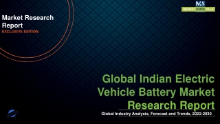 Indian Electric Vehicle Battery Market Statistics, Key Players, Sales Growth,