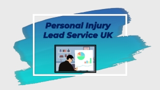 Personal Injury Lead Service UK