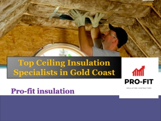 Top Ceiling Insulation Specialists in Gold Coast