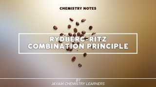 Rydberg-Ritz combination principle