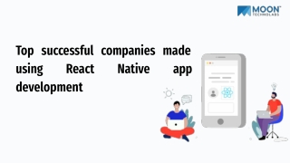 Top successful companies made using React Native app development