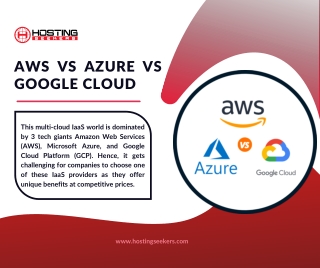 AWS vs Azure vs Google Cloud
