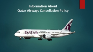 Information about Qatar Airways Cancellation Policy