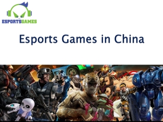 Esports Games in China