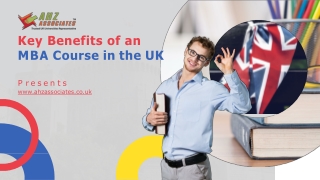 Key Benefits of an MBA Course in the UK