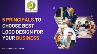 5 Principals to Choose Best Logo Design for your Business