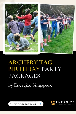 ARCHERY TAG BIRTHDAY PARTY PACKAGES