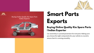 Kia genuine spare parts exporter