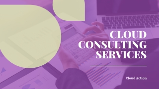 CLOUD CONSULTING SERVICES