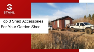 Top 3 Shed Accessories For Your Garden Shed