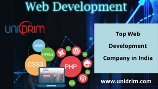 Top Web Development Company in India