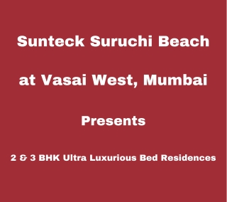 Sunteck Suruchi Beach Vasai West Mumbai Brochure