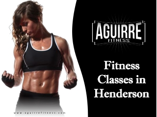 Fitness Classes in Henderson