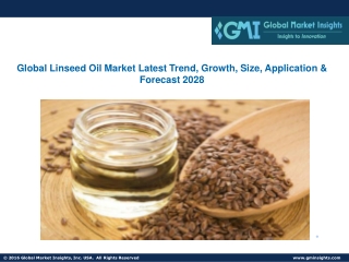 Global Linseed Oil Market Latest Trend, Growth, Size, Application, Forecast 2028