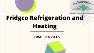 Fridgco Refrigeration and Heating