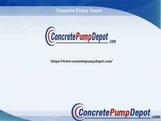 Pre-owned Concrete Pumps from Alliance