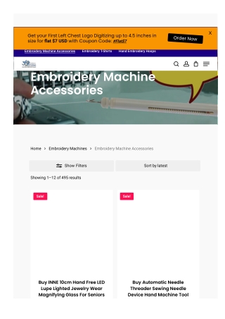 Embroidery Machine Accessories -