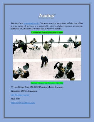 Accountant Service |acutus-ca.com