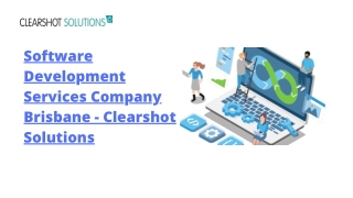 software Development Services Company Brisbane - Clearshot Solutions
