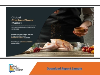 Chicken Flavor Market