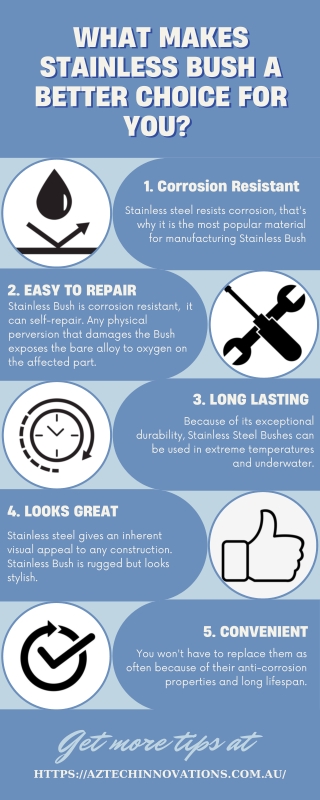 Stainless Bush | Aztech Innovation