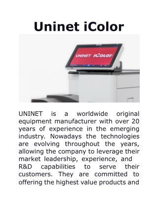 uninet icolor