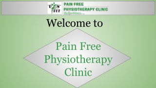 Orthopedics Physiotherapy | Pain Free Physiotherapy Clinic