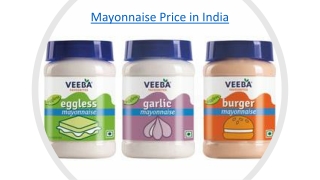 mayonnaise price in india