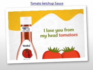 Tomato ketchup Sauce