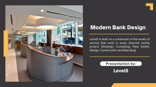 Modern Bank Design