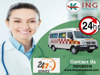 King  Ambulance Service in  Patna  –  Accomplished Medical Setup