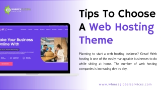Tips to Choose a Web Hosting Theme
