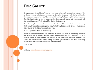 Eric Gallite