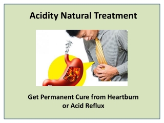 Treat Acid Reflux Naturally with Acikill Capsule