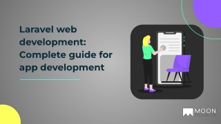 Laravel web development_ Complete guide for app development