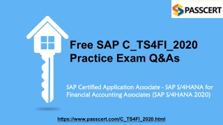 SAP S4HANA for Financial Accounting Associates C_TS4FI_2020 Dumps