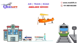Highly Secure and Fast ICU Air Ambulance Available in Patna and Delhi