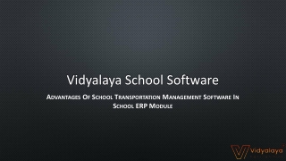 Advantages Of School Transportation Management Software In School ERP Module